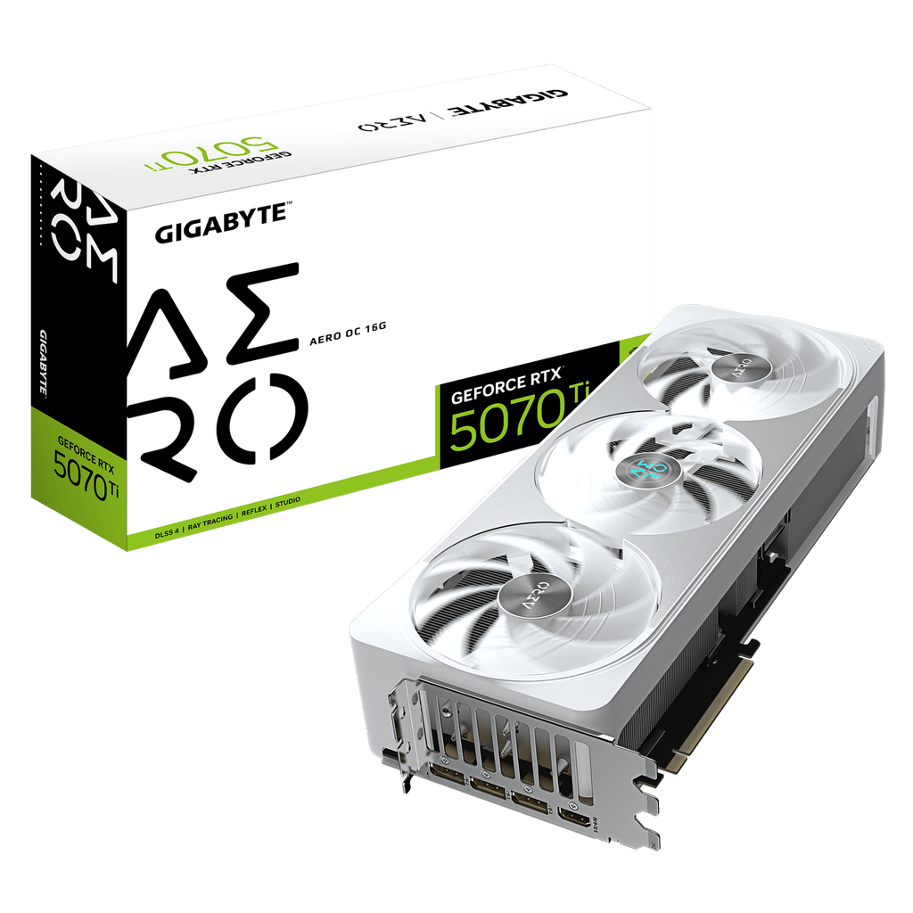 Gigabyte RTX 5070 Ti Aero OC 16GB Graphics Card