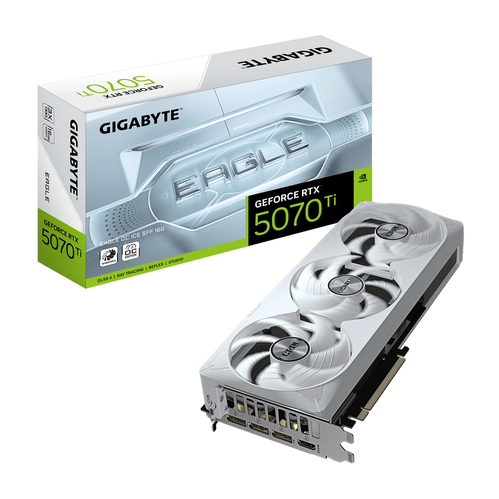 Gigabyte RTX 5070 Ti Eagle OC ICE SFF 16GB Graphics Card
