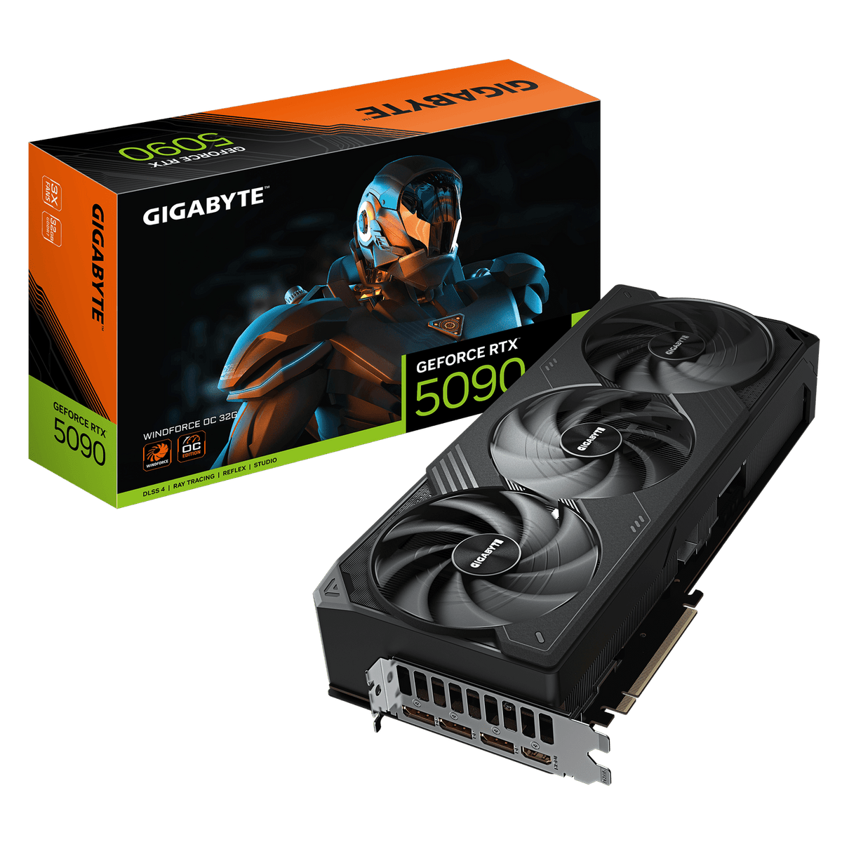 Gigabyte RTX 5090 Windforce OC 32GB Graphics Card