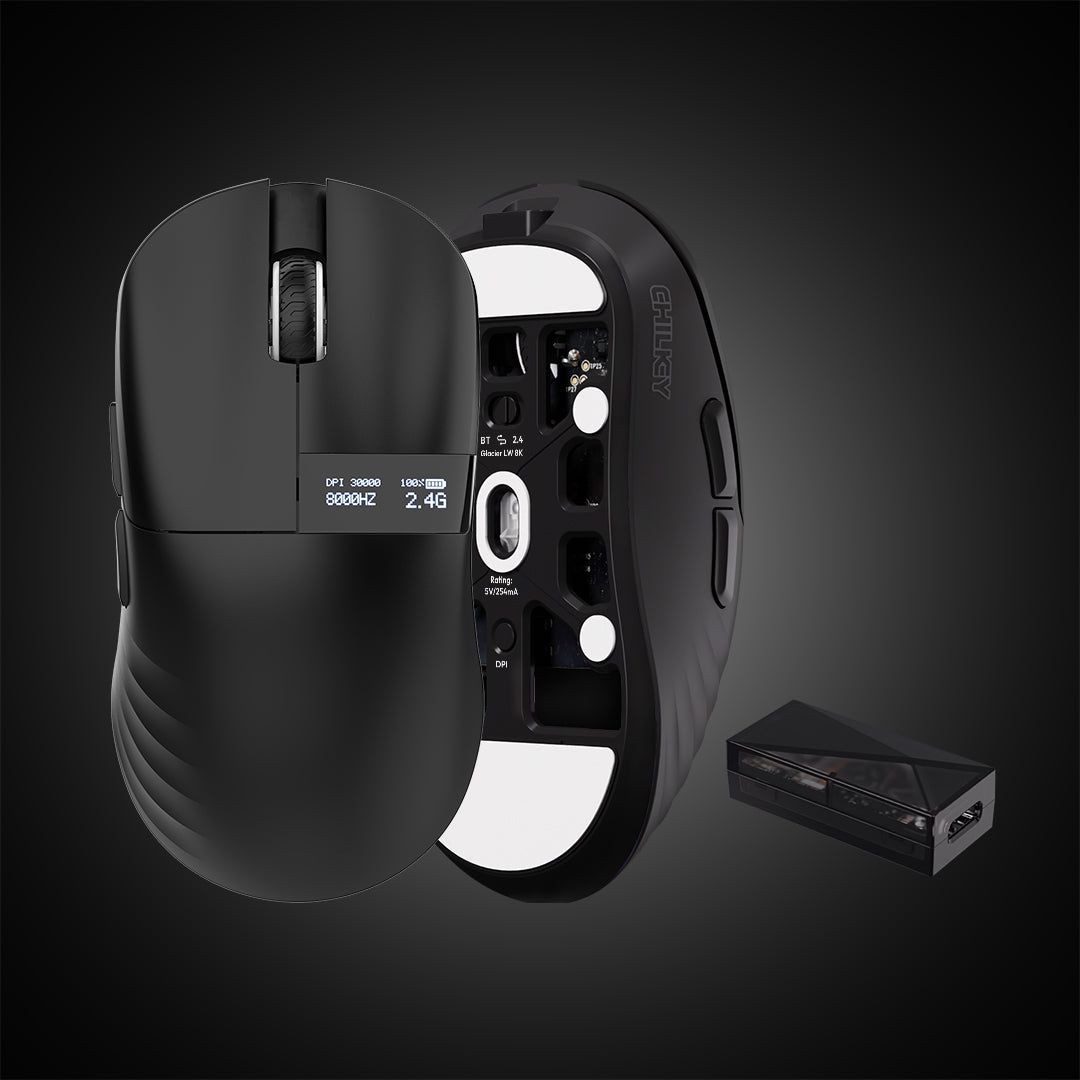 Chilkey Glacier LW 8K M Wireless Gaming Mouse
