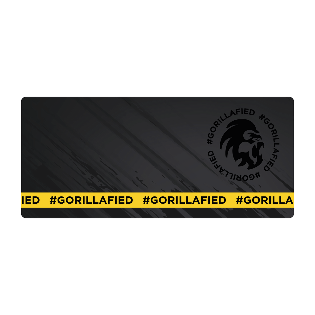 Gorilla Gaming Extra Large Mouse Pad V3 Black/Yellow
