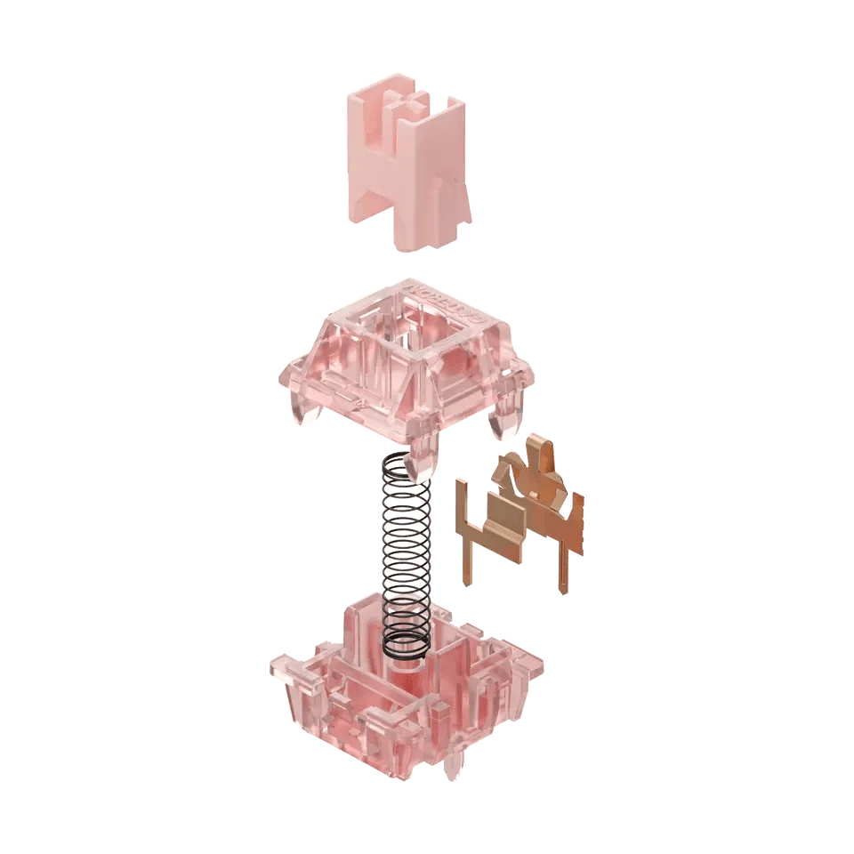 Gateron BOX Ink Pink V2 Linear Pre-Lubed Switch