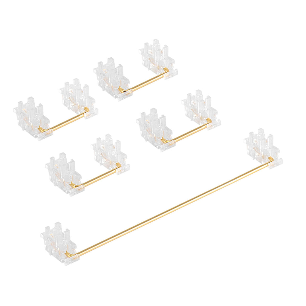 Everglide V3 Plate Mount Clear Stabilizers