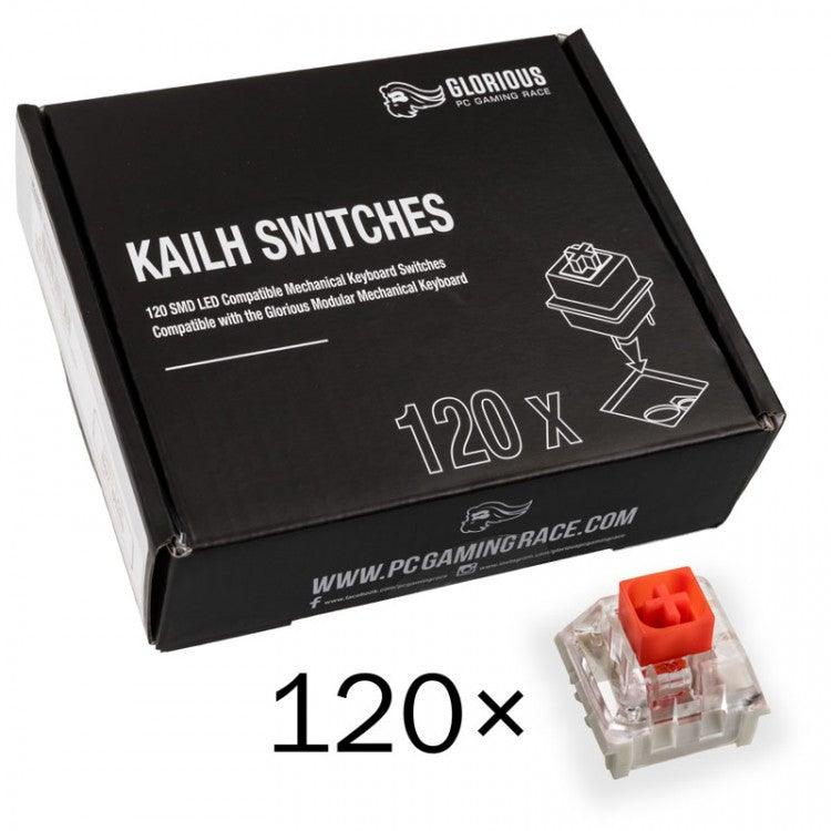GLORIOUS KAILH BOX RED Linear SWITCHES 120PC