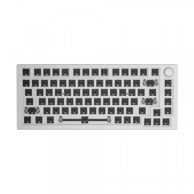 GLORIOUS GMMK PRO ANSI 75% WHITE ICE BAREBONES