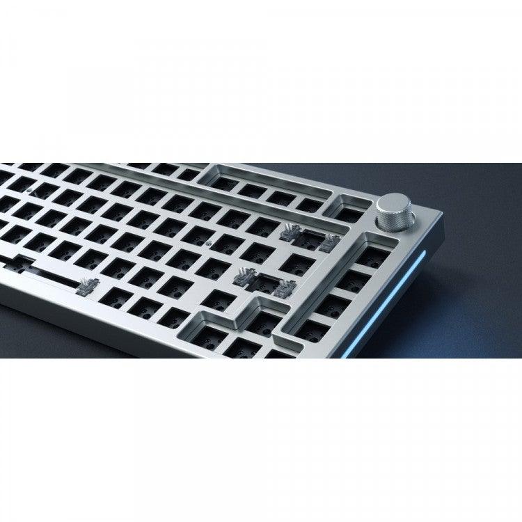 GLORIOUS GMMK PRO ANSI 75% WHITE ICE BAREBONES