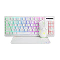 Marvo Scorpion CM310 Loot 30 3-in-1 Keyboard, Mouse & Mouse Pad White Bundle