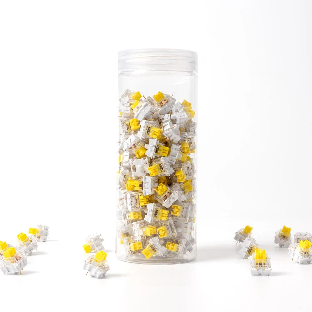 Keychron K Pro Yellow Linear Pre-Lubed Switches 110pcs