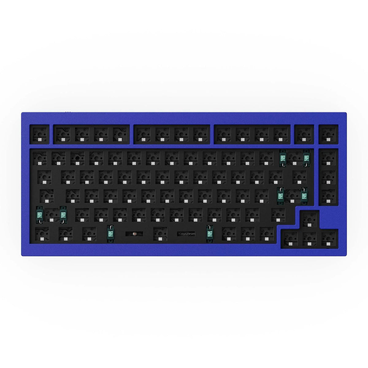 Keychron Q1 V2 QMK Navy Blue Aluminium RGB ANSI Barebones