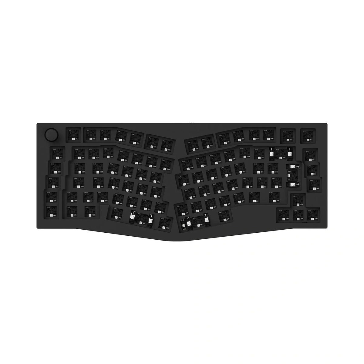 Keychron Q10 Knob  Carbon Black Alice Layout RGB ISO Barebones