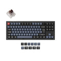Keychron V3 Knob QMK Frosted Black RGB ISO UK PBT K Pro Brown
