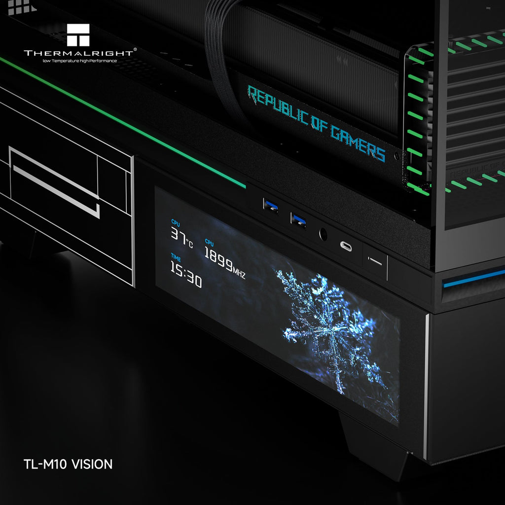 Thermalright TL-M10 Vision Black Micro-ATX Case