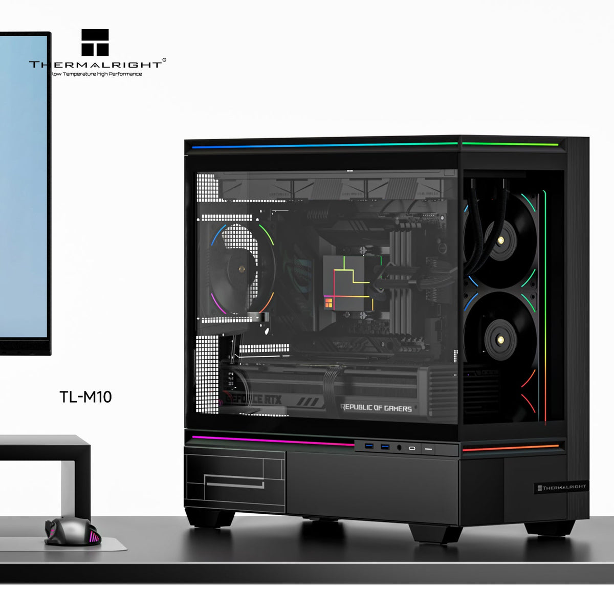 Thermalright TL-M10 Black Micro-ATX Case