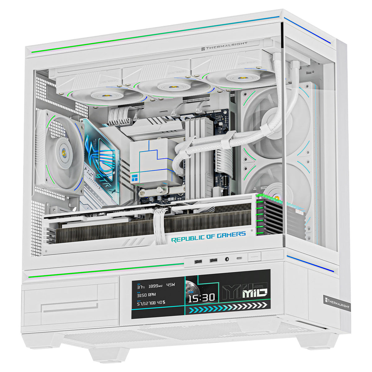 Thermalright TL-M10W Vision White Micro-ATX Case