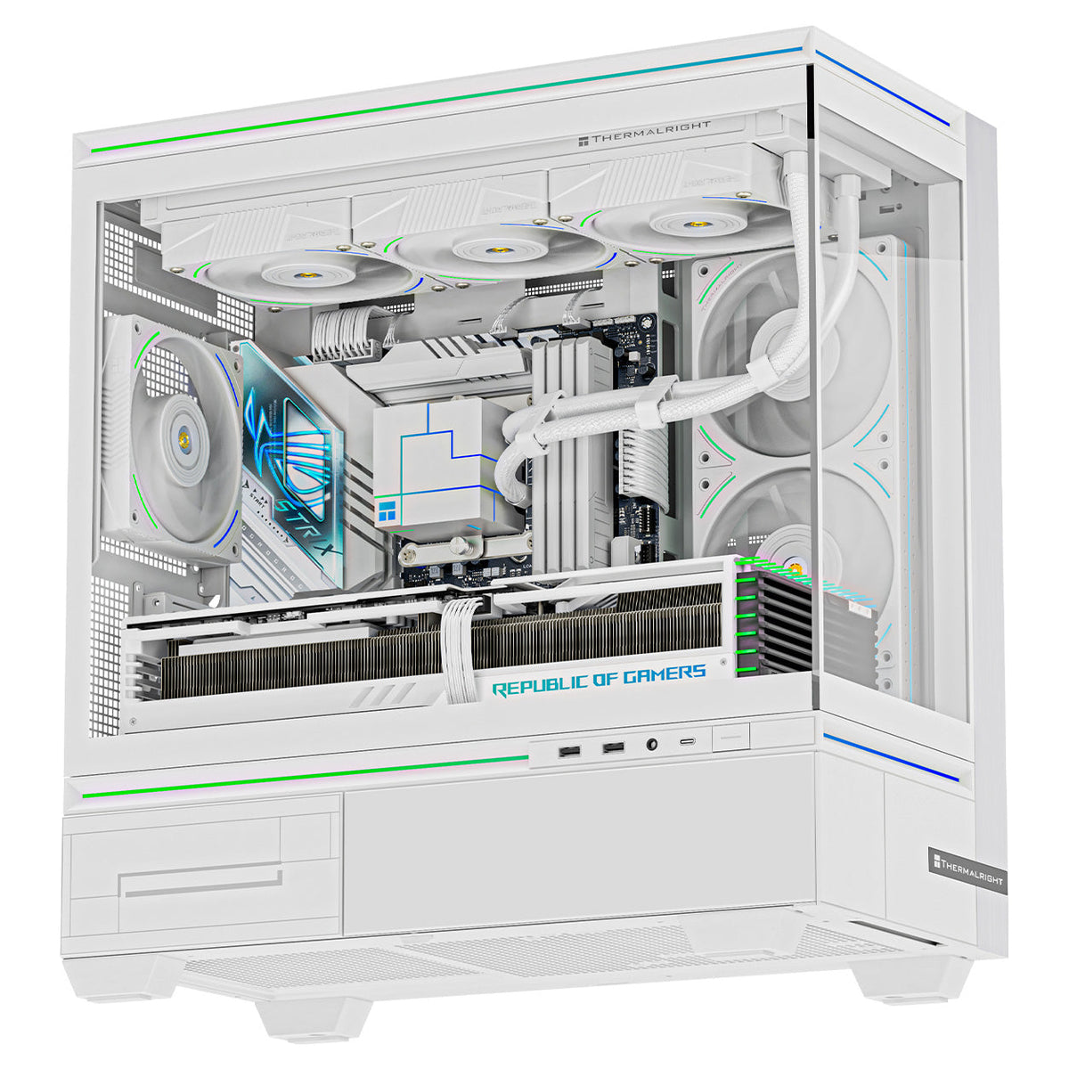 Thermalright TL-M10W White Micro-ATX Case