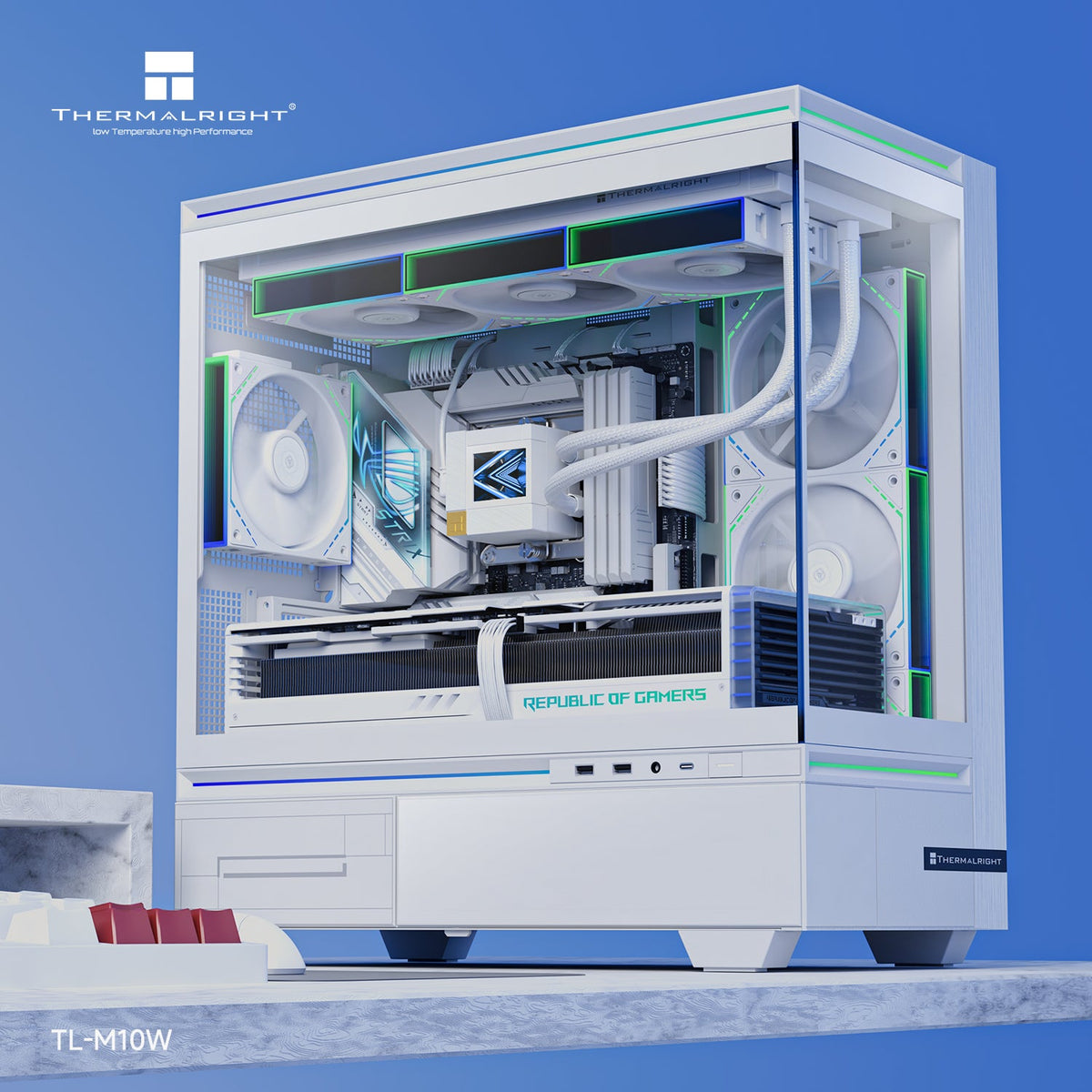 Thermalright TL-M10W White Micro-ATX Case