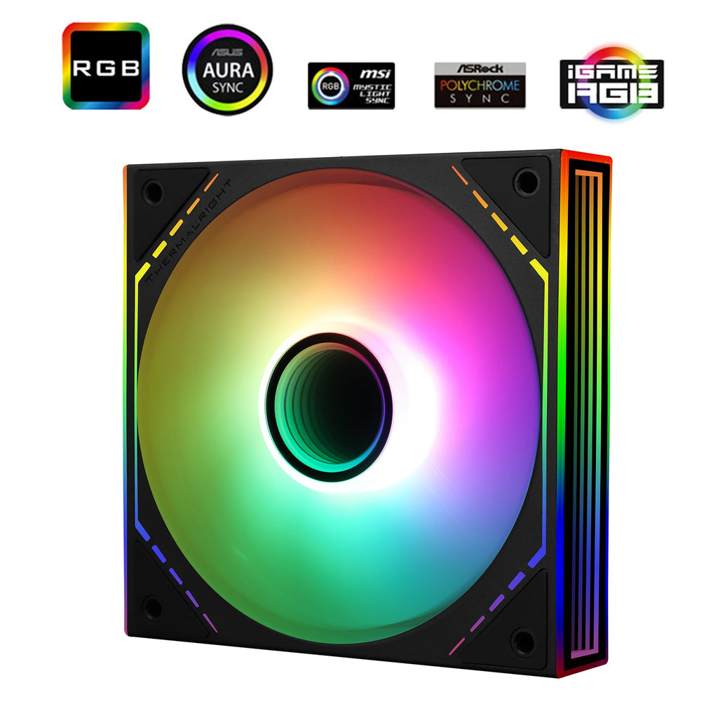Thermalright TL-M12-S Black A-RGB 120mm PWM Fan