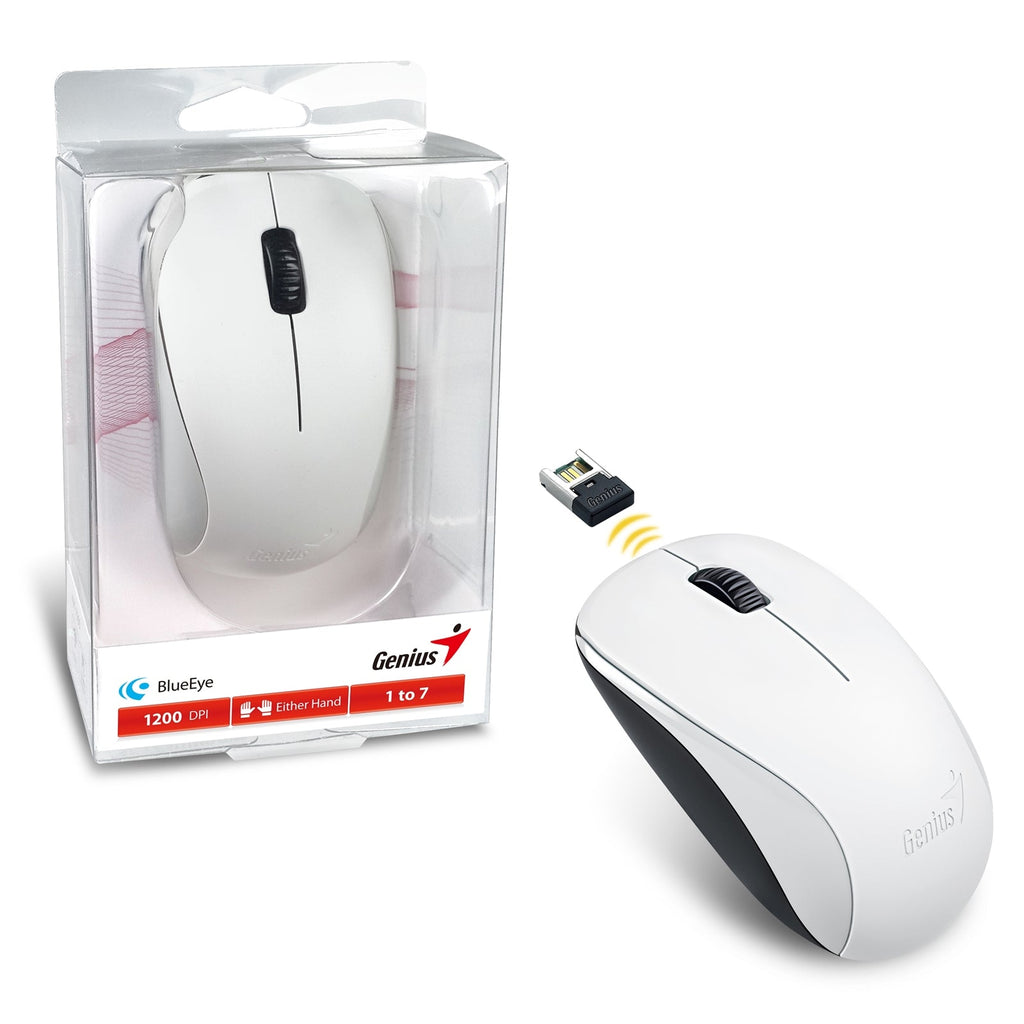 Genius NX-7000 White Wireless Mouse