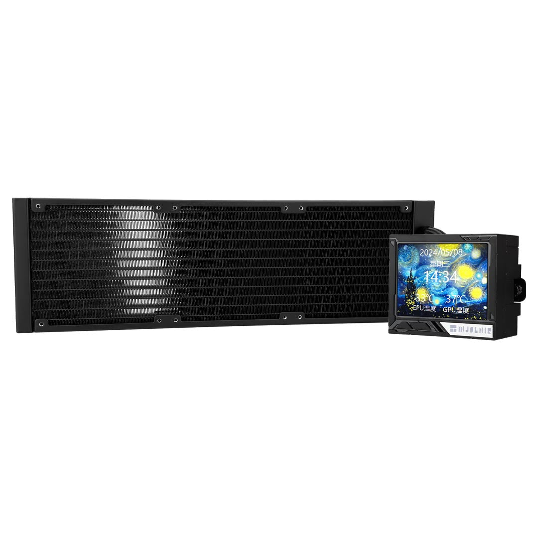 Thermalright Mjolnir Vision 360 X Black LCD Fanless Liquid Cooler