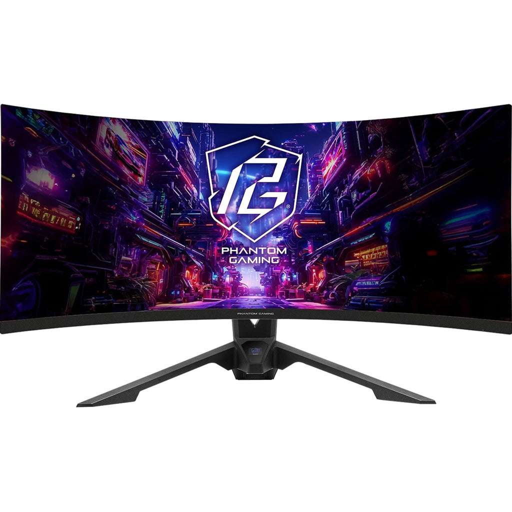34" ASRock Phantom Gaming PG34QRT3A Curved Gaming Monitor