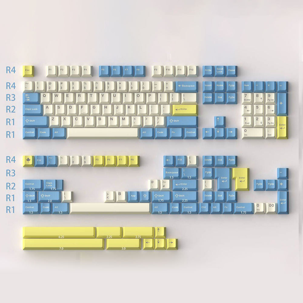 DaYe Godspeed Cherry Profile Doubleshot ABS Keycaps