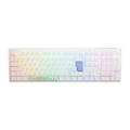 Ducky One 3 Pure White UK ISO RGB Cherry MX Silent Red