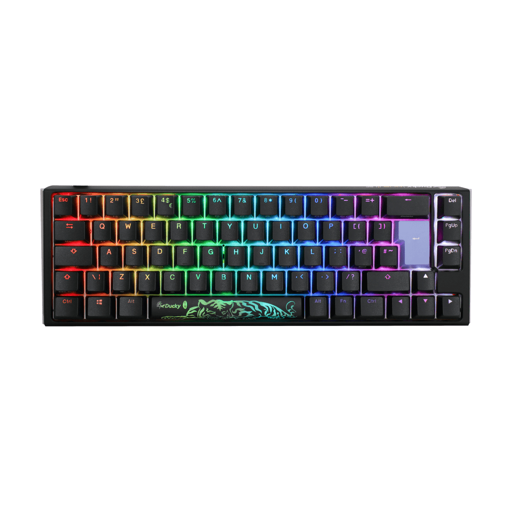 Ducky One 3 SF Black UK ISO RGB Cherry MX Silver