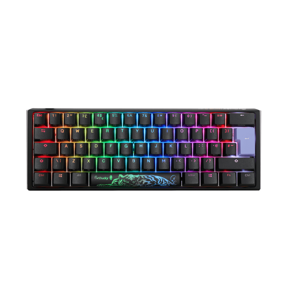 Ducky One 3 Mini Black UK ISO RGB Cherry MX Blue
