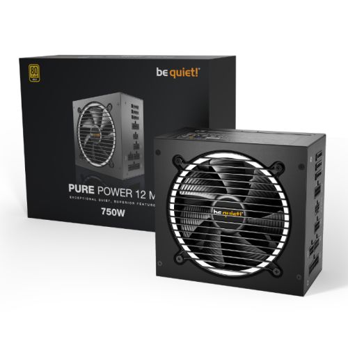 750W Be Quiet! Pure Power 12 M ATX 3.1 Gold PSU