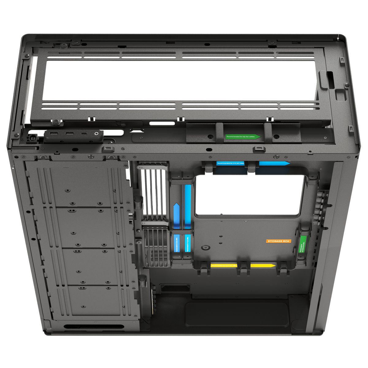 HAVN HS420 VGPU Premium Black ATX PC Case