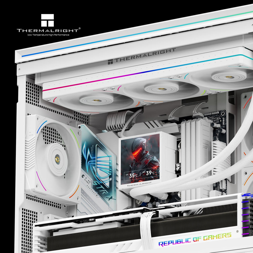 Thermalright Peerless Vision 360 UB ARGB White LCD AIO Liquid Cooler