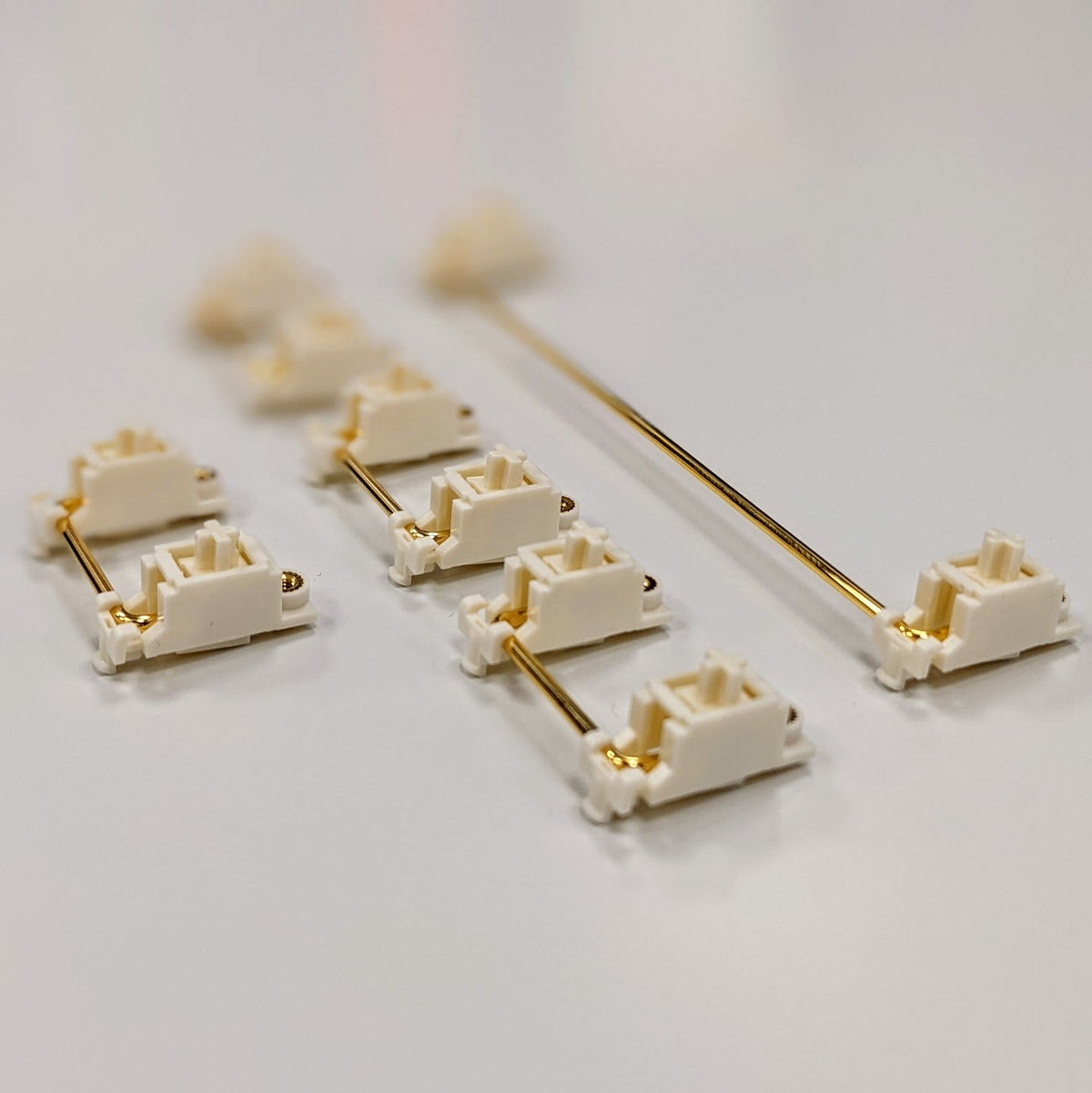 Durock V2 Screw-In White Stabilizers