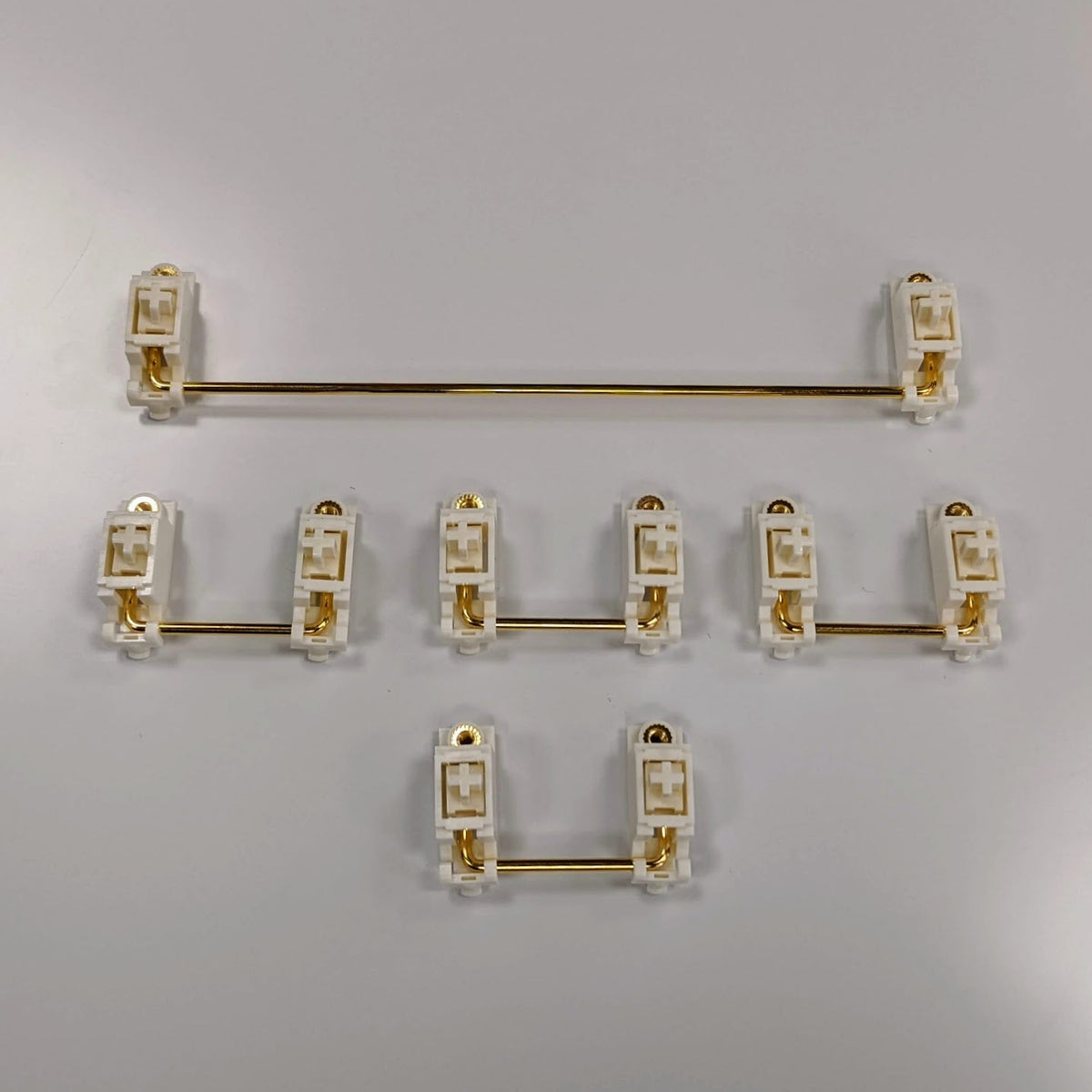 Durock V2 Screw-In White Stabilizers