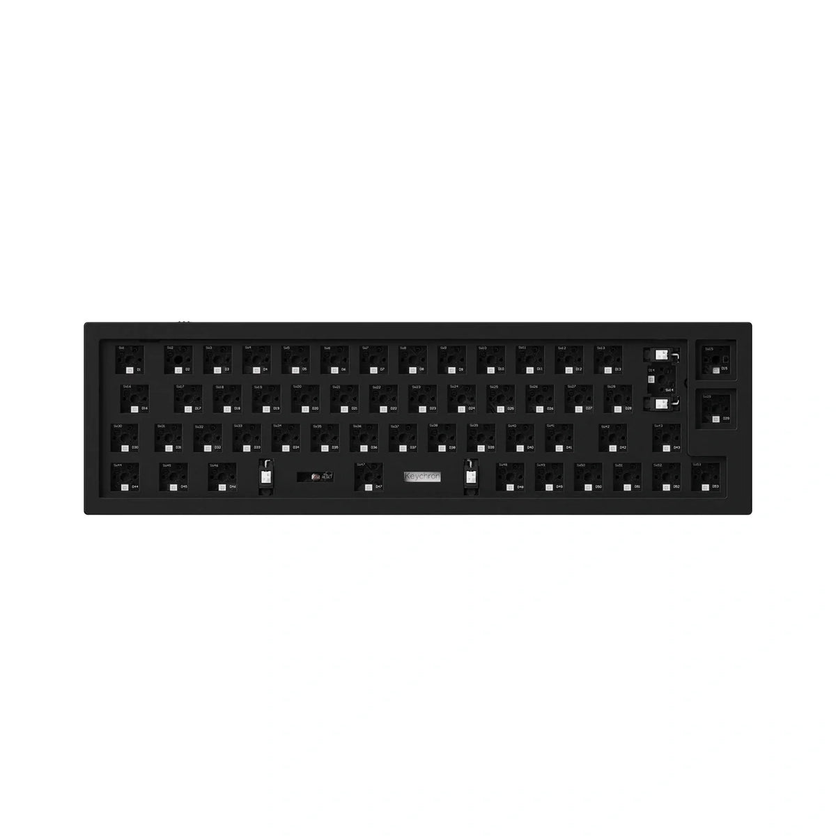 Keychron Q9 QMK Carbon Black Aluminium RGB ISO Barebones