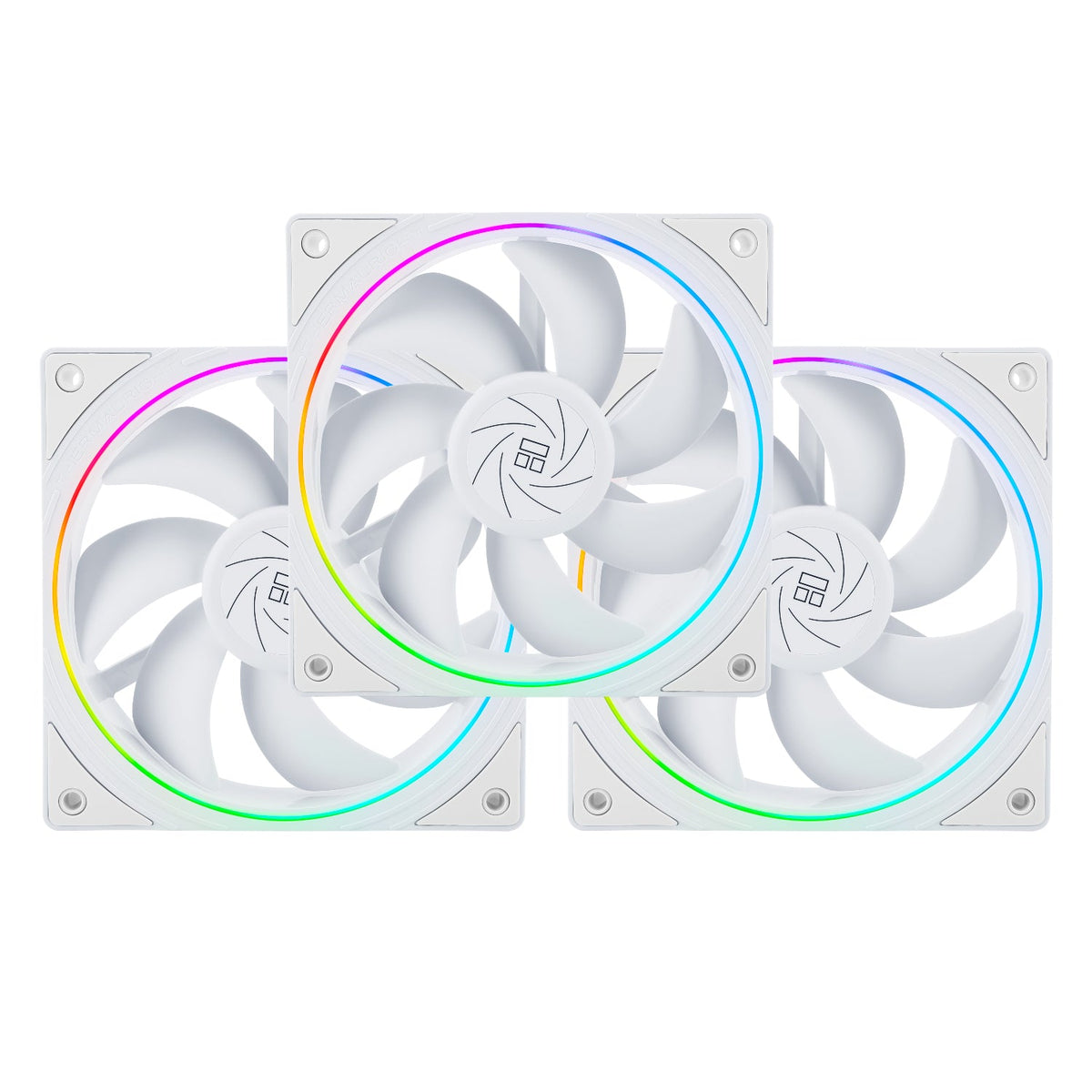 Thermalright TL-S12W X3 White A-RGB 120mm PWM Triple Pack