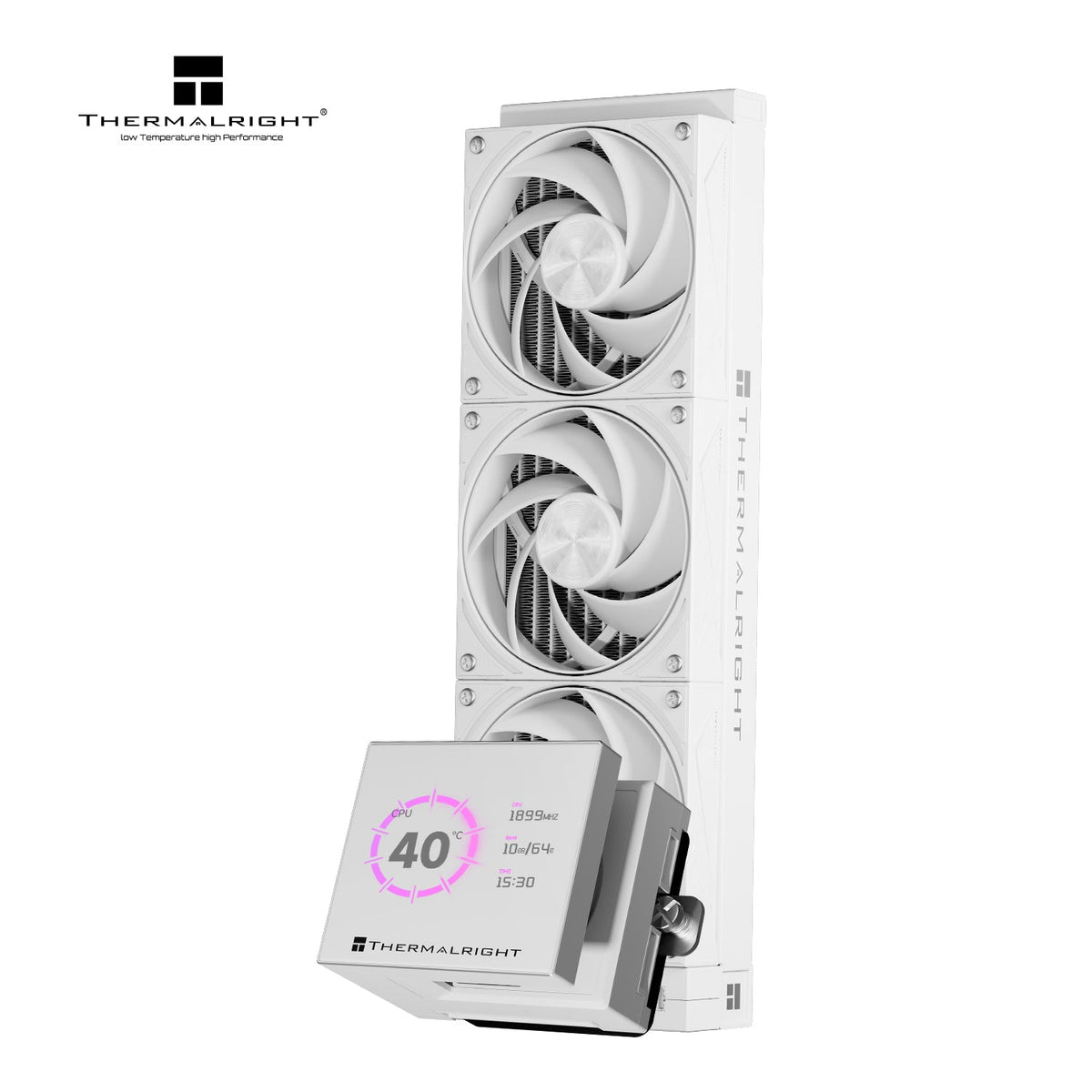 Thermalright Stream Vision 360 White LCD AIO Liquid Cooler