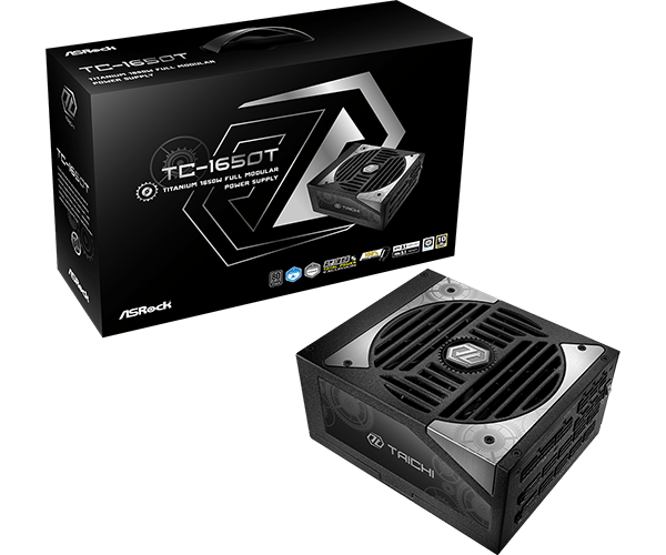 1650W ASRock Taichi 1650T ATX 3.1 Titanium Modular PSU
