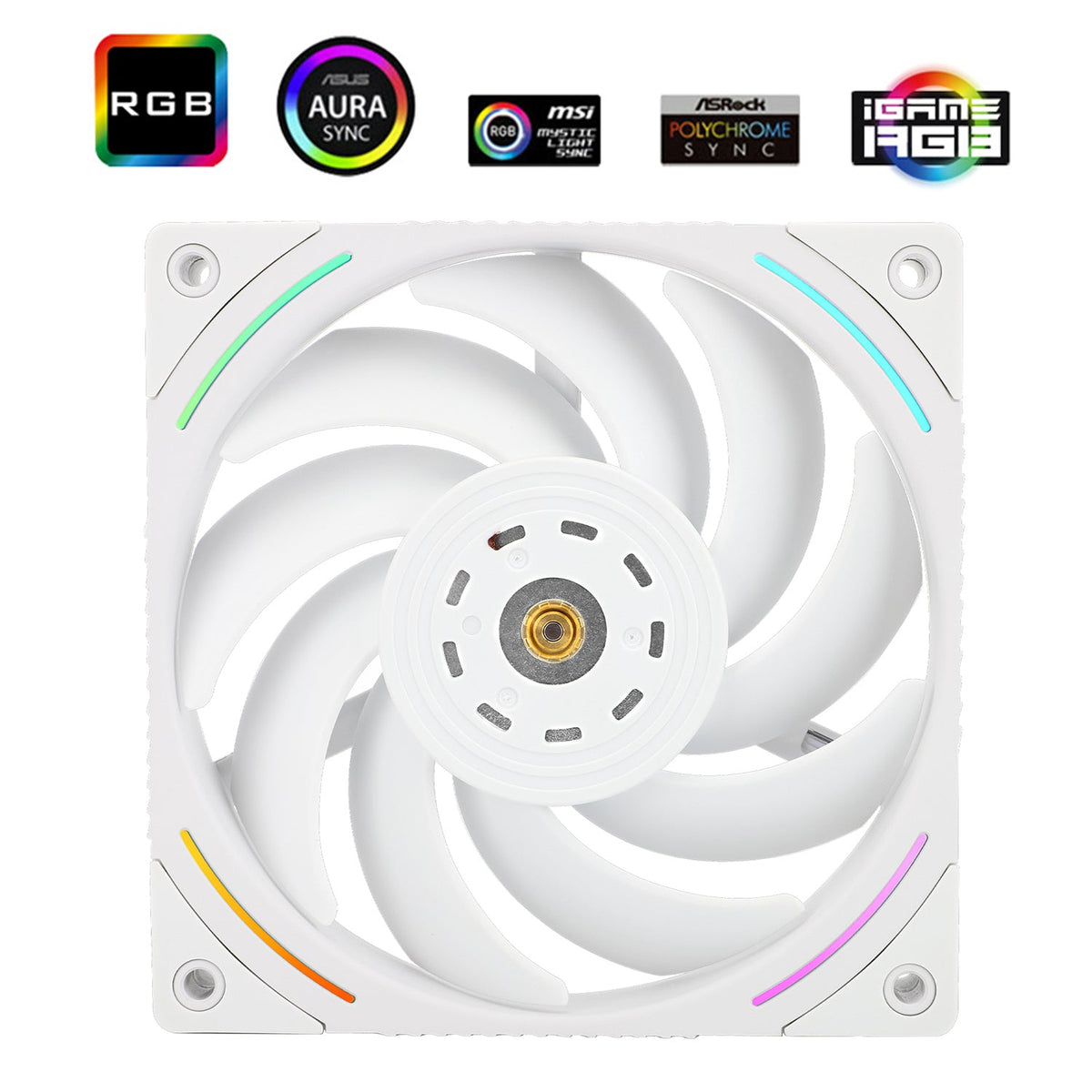Thermalright TL-K12W White A-RGB 120mm PWM Fan