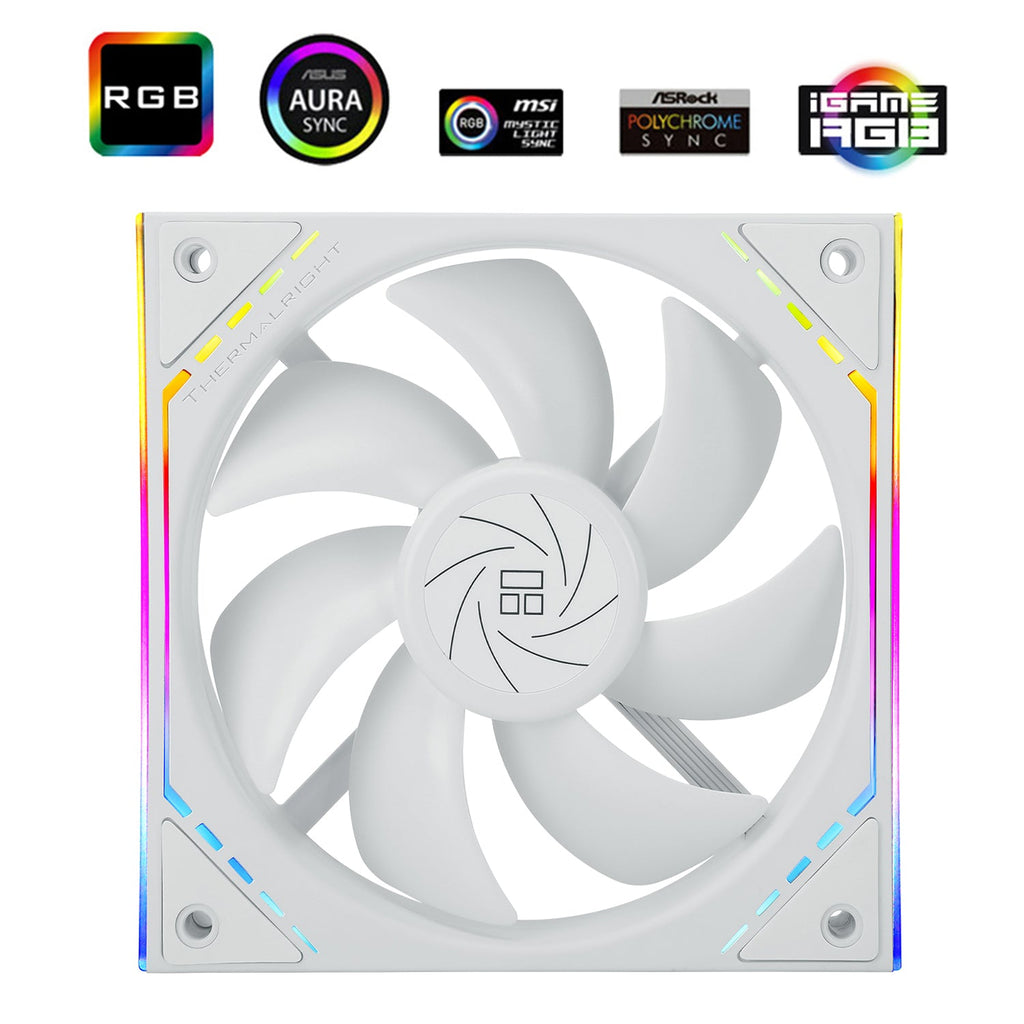 Thermalright TL-M12W White A-RGB 120mm PWM Fan