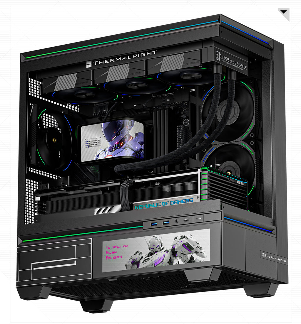 Thermalright Wonder Vision 360 Turbo ARGB Black OLED AIO Liquid Cooler