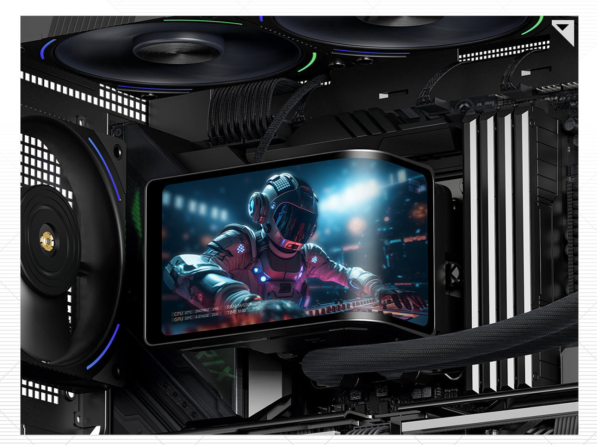 Thermalright Wonder Vision 360 Turbo ARGB Black OLED AIO Liquid Cooler