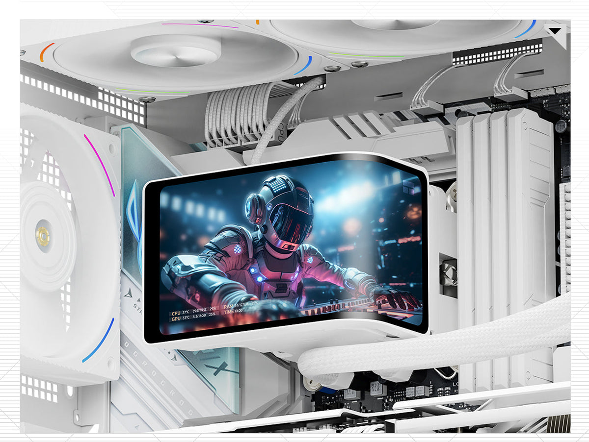 Thermalright Wonder Vision 360 Turbo ARGB White OLED AIO Liquid Cooler
