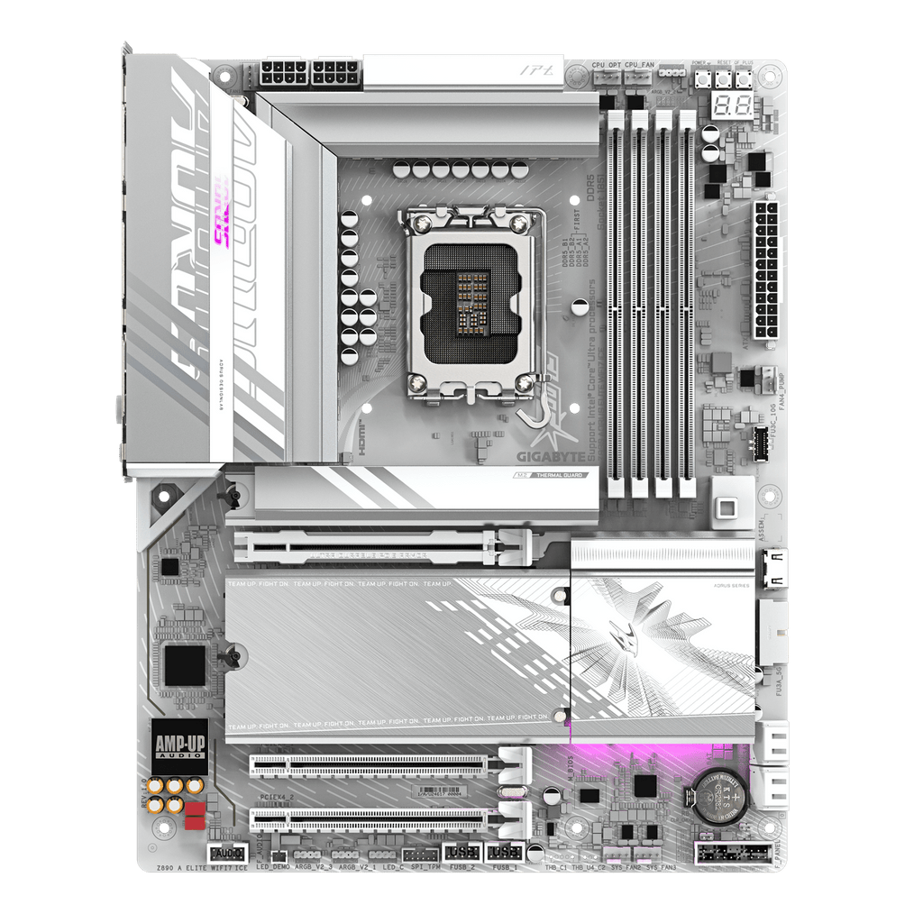 Gigabyte Z890 Aorus Elite WIFI7 ICE ATX LGA 1851 Motherboard