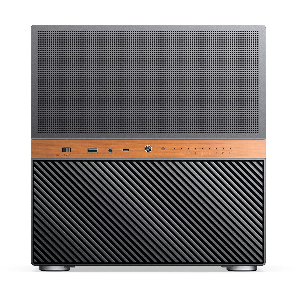 Jonsbo N6 Black Micro-ATX Case