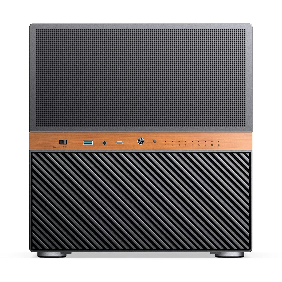 Jonsbo N6 Black Micro-ATX Case