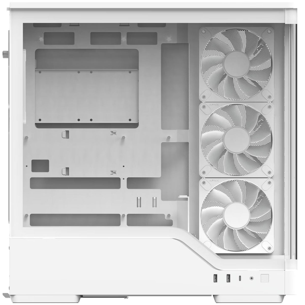 Aerocool P500A ARGB White ATX PC Case