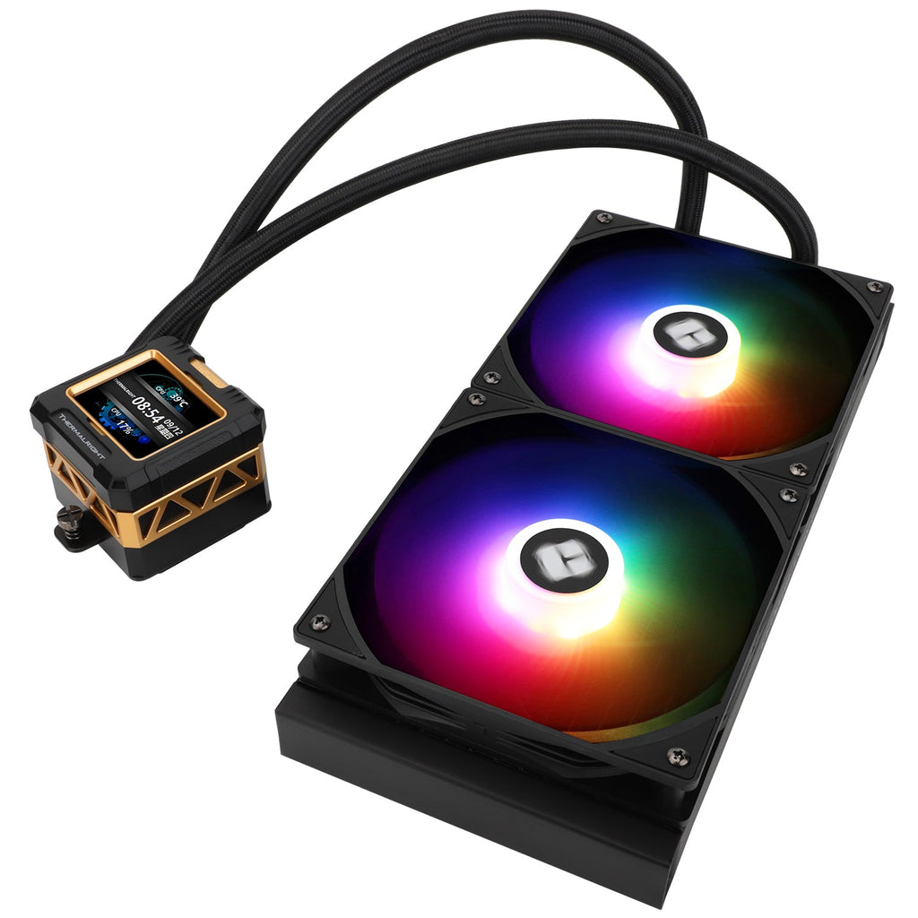 Thermalright Frozen Warframe 280 Black ARGB LCD 280mm AIO Liquid Cooler
