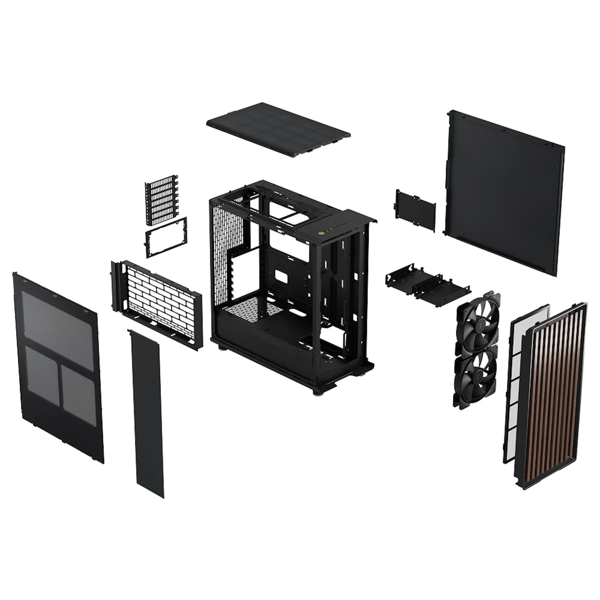 Fractal Design North Charcoal Black Mesh ATX Case