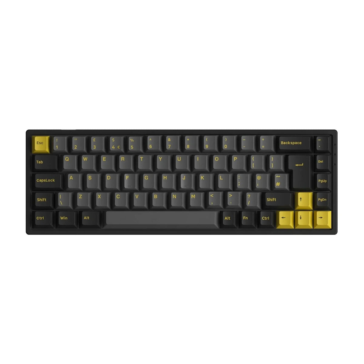 Akko 3068B Plus Black&Gold RGB 65% ISO UK CS Jelly Purple