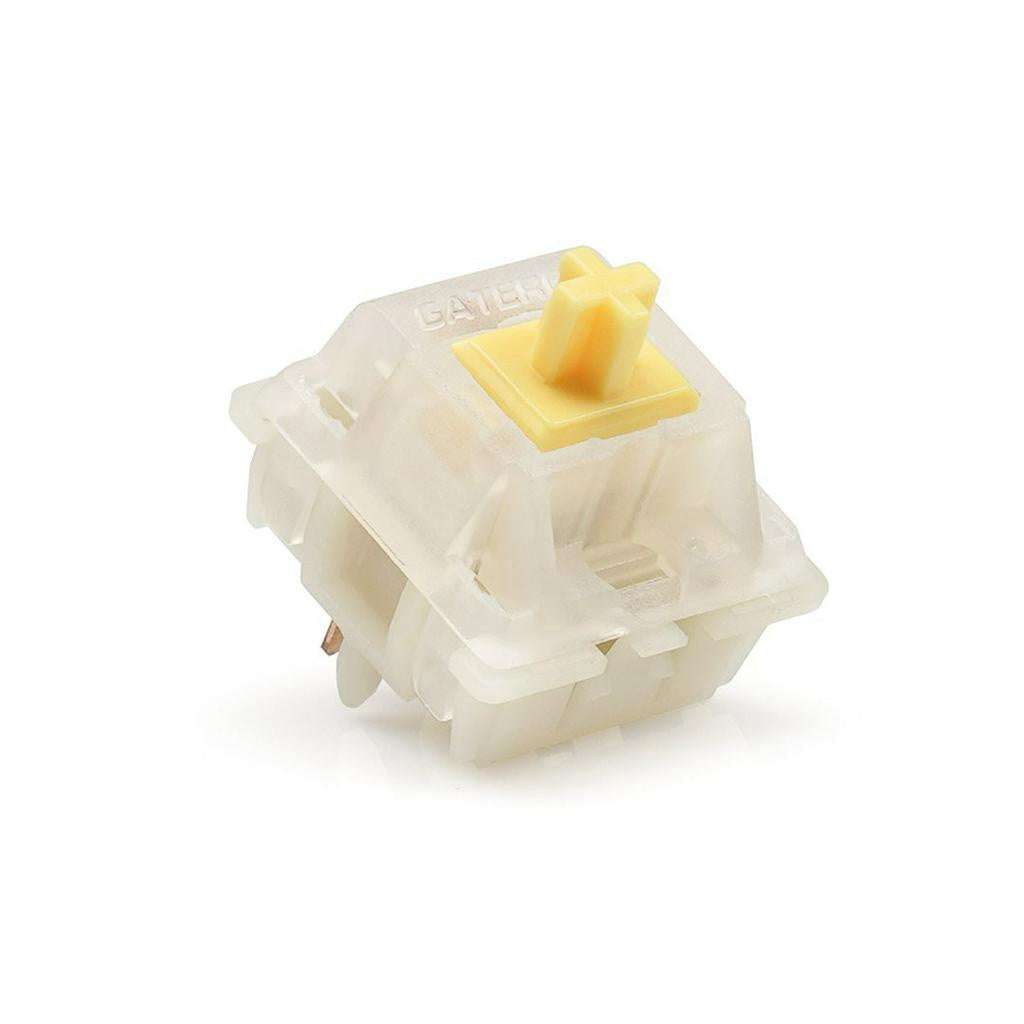 Gateron Milky Yellow Pro KS-3 Pre-Lubed Linear Switch Box